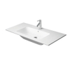 Duravit ME by Starck lavabo-meuble sans trou de robinet avec trop-plein 103x49cm blanc mat SW297063