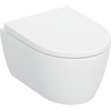 Geberit iCon WC suspendu – compact – TurboFlush – profondeur 49 cm – avec abattant softclose – blanc mat SW1235360