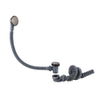 Fortifura Calvi badafvoercombinatie - met klikwaste - PVD - geborsteld gunmetal (antraciet) SW696233
