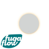 FugaFlow Eccelente Arredo miroir salle de bain - rond - 100cm - éclairage LED indirect - chauffe miroir - interrupteur SW1026371