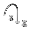 Hotbath Cobber @work Robinet de lavabo 3 trous Chrome SW440735 Hotbath Cobber @work Robinet de lavabo 3 trous Chrome SW440735