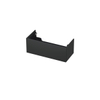 INK Wastafelonderkast - 100x45x37.6cm - 1 lade - push to open - met recht opdekfront - MDF lak - Antraciet mat SW439412