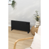 Eurom Alutherm Chauffage électrique 92x45.8cm - IP24 - 2000watt - wifi - sol/mural - horizontal - métal noir mat SW999842