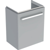 Geberit Renova Compact meuble sous lavabo 1 porte 50x60.4x36.7cm gauche/droite gris clair SW417550