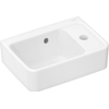 Hansgrohe Xanuia Q Wastafel/Fontein - 36x25cm - 1 kraangat - met overloop - glans wit SW1165060