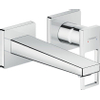 Hansgrohe Metropol Inbouw wastafelmengkraan - afbouwdeel - wandmontage uitloop 165mm - hoogglans chroom SW99751