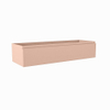 Mondiaz FOGE Meuble sous vasque - 120x41x25cm - 1 tiroir - softclose - 1 découpe gauche - Rosee SW1015316