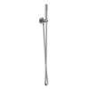 IVY Ensemble de douche - avec douchette à main - rond - spray satiné - flexible de douche 150cm - Chrome SW1031602