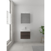 Bruynzeel Bando badmeubelset 60x45cm 1 kraangat 1 wasbak 2 lades met spiegelkast met softclose Composiet gladstone SW383290 Bruynzeel Bando badmeubelset 60x45cm 1 kraangat 1 wasbak 2 lades met spiegelkast met softclose Composiet gladstone SW383290