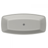 Xenz Moniek duobad 170x80x60 cement met sleuf overloop. waste inox SW380512 Xenz Moniek duobad 170x80x60 cement met sleuf overloop. waste inox SW380512