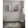 MONDIAZ CUBB spiegelkast 100x70x18cm kleur fire met 2 deuren SW410588 MONDIAZ CUBB spiegelkast 100x70x18cm kleur fire met 2 deuren SW410588