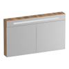 BRAUER Promise Deluxe armoire de toilette – 119 x 70 x 15 cm – LED directe en haut – Honey SW1203639