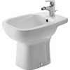 Duravit D-code Staand bidet - 540mm - 1 kraangat - met overloop - glans wit 0315122