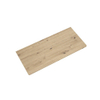 Saniclass Tops Topblad - 120x1.2x46cm - afgeronde hoeken - rustiek eiken SW1239494