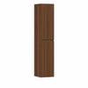 HR badmeubelen Colonne haute - 35x35x170cm - façade 3D - 2 portes - ouverture à gauche - sans poignée - chêne foncé SW871424