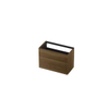 INK Wastafelonderkast - 90x45x65cm - 2 lades - push to open - verticaal gefreesd - Eiken - Ash grey SW693487