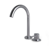 Hotbath BUDDY Mitigeur de lavabo - 2 trous - modèle haut - Chrome SW1246275