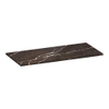 BRAUER Mirage Plan sous vasque - 100x46x2cm - sans trou de robinet - composite - Copper Brown SW957295