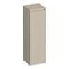 BRAUER Adore Wavy armoire haute - 120x35x35cm - 1 porte - ouverture à droite - sans poignée - beige mat SW1198491