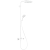 Hansgrohe Raindance Select S - showerpipe - 240 - 1jet PowderRain - met thermostaat - mat wit SW297297