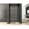 Wiesbaden Slide Porte coulissante pour niche 1200 x 2000 x 8 mm verre clair nano / noir mat SW522630