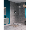 Crosswater Svelte douchedeur voor nis of cabine 90x198,5 chroom SW258658 Crosswater Svelte douchedeur voor nis of cabine 90x198,5 chroom SW258658