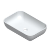 Sanicare Quattro waskom 60x40cm vierkant keramiek wit SW536915