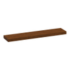 BRAUER Creek plan vasque suspendu - 220x50x10cm - lames chêne brun SW1198760