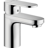 Hansgrohe Vernis Blend 1 greeps wastafelkraan - 70 zinc - met trekwaste - hoogglans chroom SW651663