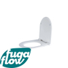 FugaFlow Efficiente Acces Abattant WC - quickrelease - softclose - duroplast - 43.3x36.0x3.8cm - blanc brillant SW1123445