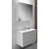 Nemo Go Roxanne set 80 cm meubel compleet wit hoogglans met onderbouw tablet spiegelkast en verlichting SW287962 Nemo Go Roxanne set 80 cm meubel compleet wit hoogglans met onderbouw tablet spiegelkast en verlichting SW287962