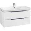 Villeroy & boch Subway 2.0 wastafelonderkast 98.7x52x44.9cm Wit glans 1024272 Villeroy & boch Subway 2.0 wastafelonderkast 98.7x52x44.9cm Wit glans 1024272