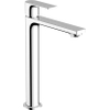 Hansgrohe Rebris e Eengreeps wastafelmengkraan - 240 - coolstart - ecosmart+ - voor waskommen - met PopUp - trekwaste - hoogglans chroom SW796435