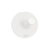 Zack Peco Crochet porte-serviette - ø 5,5 cm - blanc SW891000
