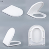 QeramiQ Dely Abattant WC - frein de chute - déclipsable - slim - blanc brillant SW1159504