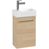 Villeroy & Boch Avento meuble sous-lavabo mural - 1 porte 34x51,4x20,2cm - droite chêne nordique SW448413