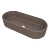 Arcqua Case Opbouw Waskom - ovaal - 60x26cm - mat mokka SW1584233