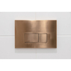 FugaFlow Eccelente Press Plaque de commande DualFlush pour bâti-support Geberit UP320 Métal boutons rectangulaires cuivré SW1123706