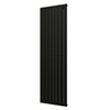Plieger Cavallino Retto radiateur design vertical simple raccordement central 2000x602mm 1332W noir mat SW224475