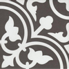 SAMPLE Ceralto Formo Loft Decortegel 20x20cm 8mm R9 porcellanato Flavie Noir SW912691