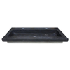 Wiesbaden B dubbele meubelwastafel 120x46x5 met 2 kraangaten hardsteen zwart SW641726 Wiesbaden B dubbele meubelwastafel 120x46x5 met 2 kraangaten hardsteen zwart SW641726