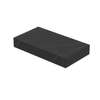 INK Blocq Plateau de lave-mains - 40x22x6cm - suspendu - sans découpe - céramique Lauren black mat SW798505
