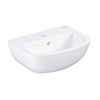 Grohe Bau keramiek lave-mains - 45.3x35.4x15.1cm - trou de robinet au centre - blanc SW197111