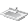 Duravit Philippe Starck 3 lavabo-meuble 70x49cm avec Wondergliss blanc 0316474
