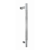 Crosswater Optix 10 Geribbelde Handgreep - 12.5cm - gepolijst RVS SW876230