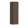 H&R Badmeubelen Juice Hoge kast - 40x35x130cm - met ronde hoeken - 1 deur - rechtsdraaiend - coffee SW1488620
