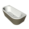 Xenz Charley duobad 180x79 Bicolor edelweiss/klei incl. 7006 badvulcombi inox SW380425 Xenz Charley duobad 180x79 Bicolor edelweiss/klei incl. 7006 badvulcombi inox SW380425