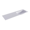 Mondiaz BIG small Cale solid surface inbouw wastafel 150cm rechts SW423442 Mondiaz BIG small Cale solid surface inbouw wastafel 150cm rechts SW423442