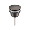 Fortifura Calvi Afvoerplug - klikwaste - PVD - geborsteld gunmetal (antraciet) SW769500