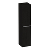 BRAUER Elevate armoire de salle de bain - 160x35x35cm - hors poignées rapportées - 2 portes - ouverture à gauche ou à droite - Timber Black SW1200025